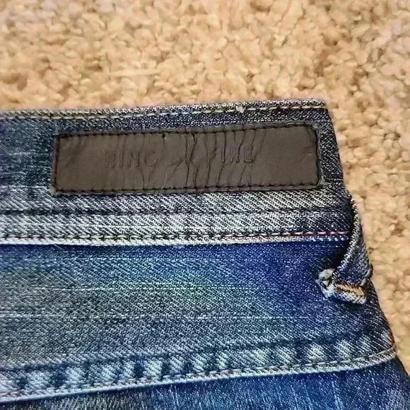 Ring of Fire Straight Fit Dark Blue Jeans Boys Size 18 - Picture 6 of 7